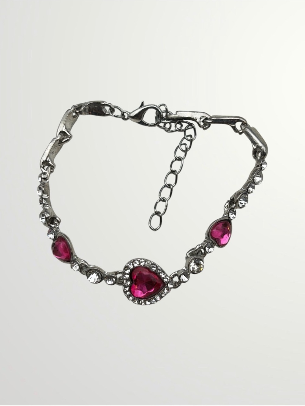Pink Heart Bracelet